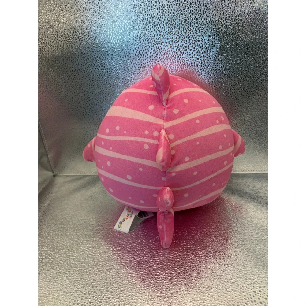 Squishmallows Aidy Pink Whale Shark Valentine Heart Plush 8 inch Kellytoy NWT